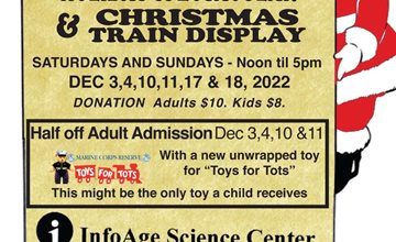 Holiday Spectacular + Christmas Train Show at InfoAge Science Museums