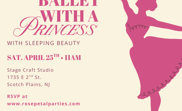 Ballet with Sleeping Beauty at Stage Craft Studio