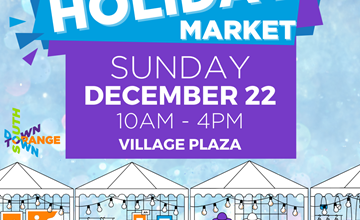 South Orange Downtown Holiday Market at Village Plaza