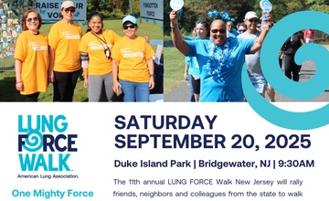 LUNG FORCE Walk New Jersey at Duke Island Park
