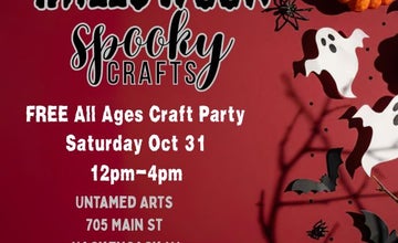 FREE Spooky Arts and Crafts Party