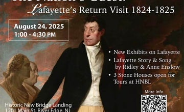 Lafayette's Return Visit at Historic New Bridge Landing