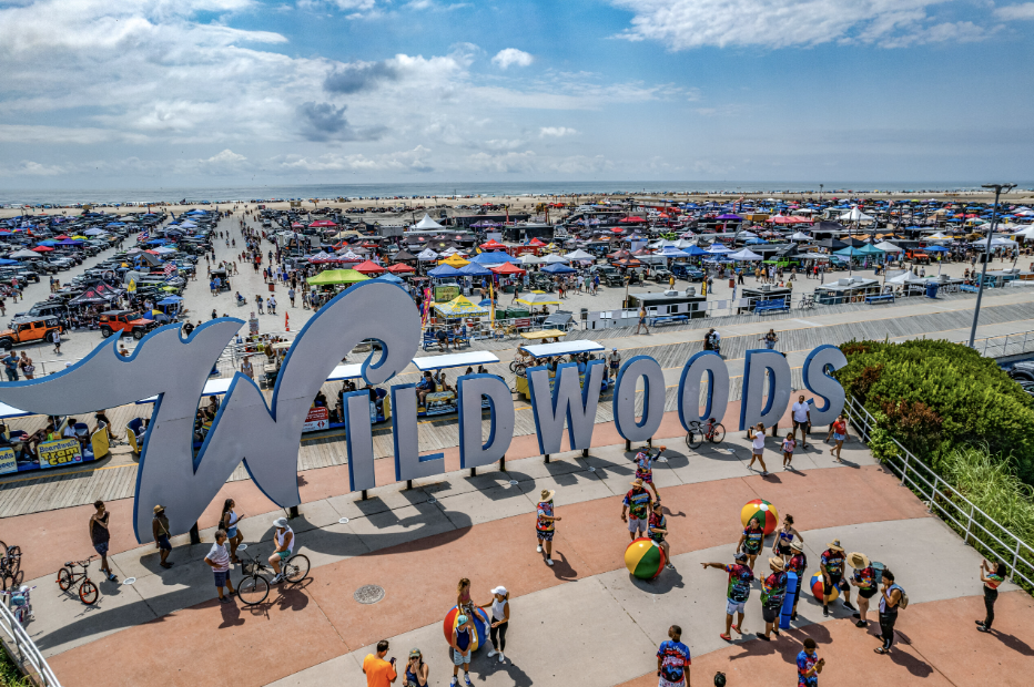 New Jersey Jeep Invasion on the beach at Wildwood NJ Kids