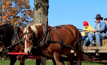 Holiday Hayrides at Howell Living History Farm