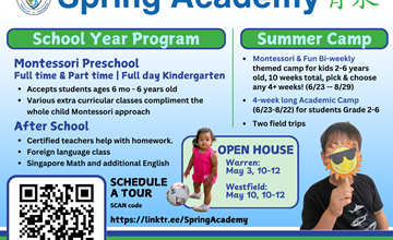 Open House at Spring Academy in Westfield 