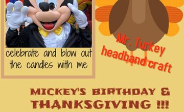 Mickey's Birthday and Thanksgiving  @ Kids Fun Time