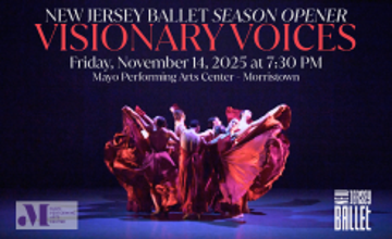 New Jersey Ballet Season Opener: Visionary Voices