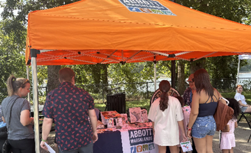Neighbors Day at Spring Lake in Roebling Park