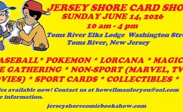 The Jersey Shore Trading Card Show at Toms River NJ Elks