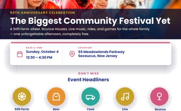 Free community festival at Hudson Regional Health