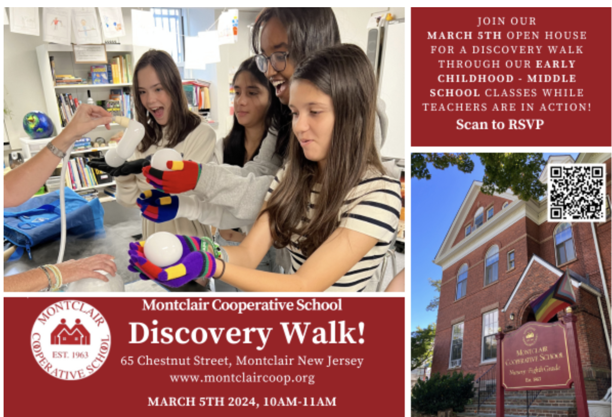 Discovery Walk Through The Grades at Montclair Cooperative School | NJ Kids