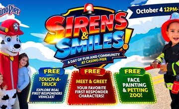 Sirens & Smiles at Casino Pier