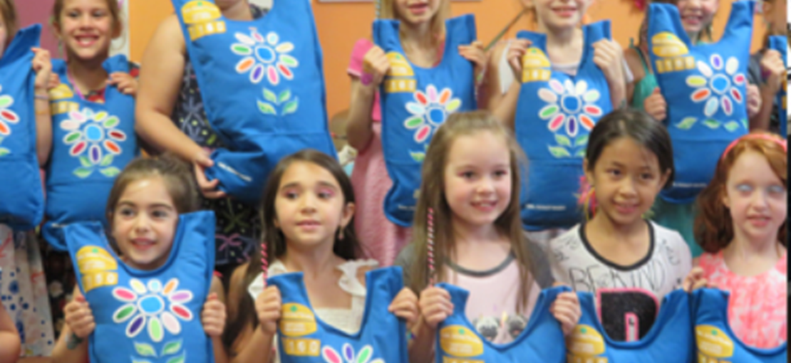 Girl Scout Troups earn their badges at Parteaz