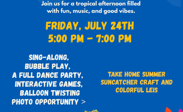 Hawaiian Party at Space Play Academy