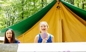 "Just Us" Tent Camping at Camp Rickabear