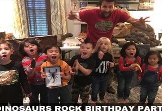 Dinosaurs Rock Birthday Parties
