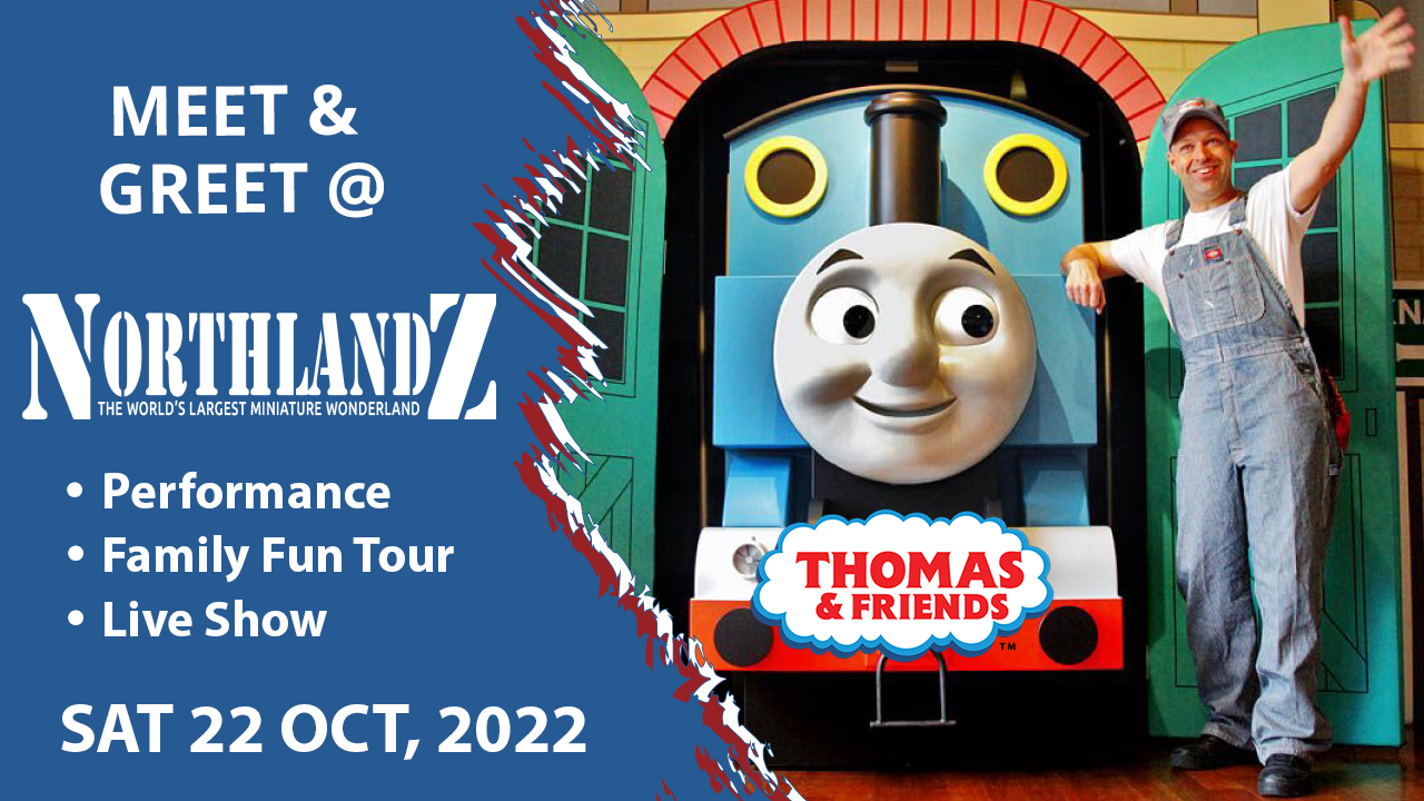 Meet and Greet with Thomas & Friends at Northlandz 2022 | NJ Kids