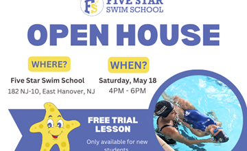 Open House - Five Star Swim School, East Hanover, NJ