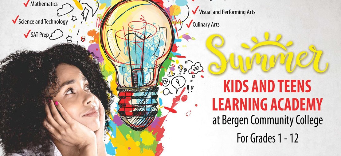 Bergen Community College Kids and Teens Summer Learning Academy