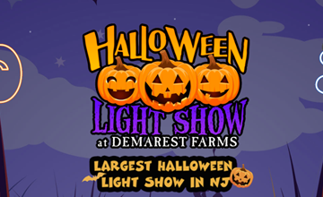 Demarest Farms Halloween Light Show