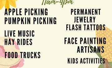 12th Annual Longmeadow Farm Harvest Festival