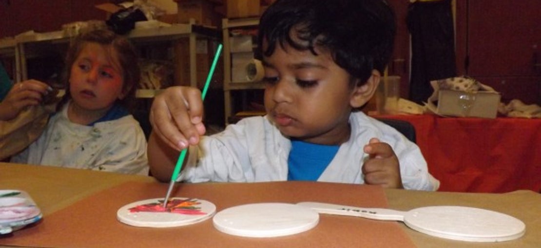 Age appropriate arts and crafts projects are a fabulous part of camp!