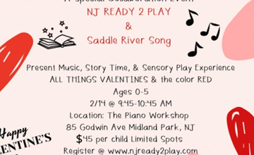 Valentines Collaboration Ready 2 Play & Saddle River Song @ The Piano Workshop