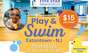 Play&Swim at Five Star Swim School - Eatontown