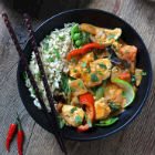 Thai Red Curry Chicken With Vegetables