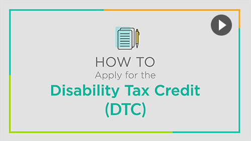 Partners for Planning - How to Apply For the Disability Tax Credit