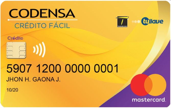 tarjeta codensa mastercard