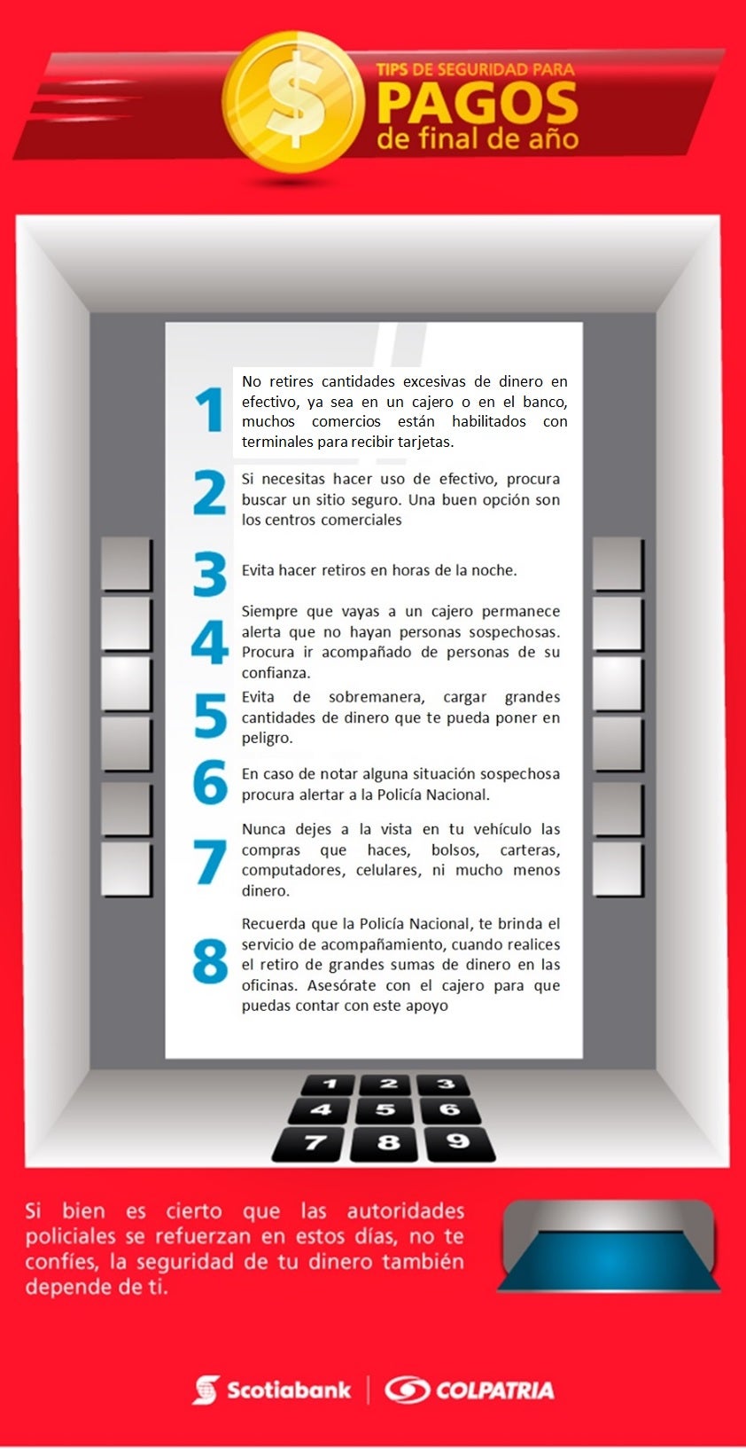 Recomendaciones de seguridad
