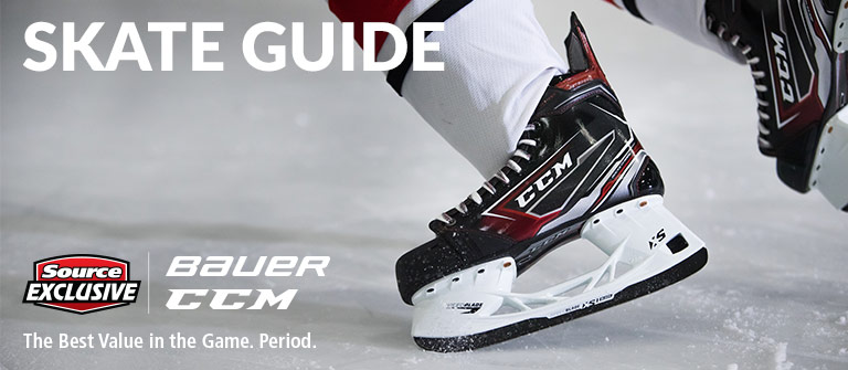 Check Out The Best Valued Hockey Skates From Bauer & CCM, And Learn More About Our Selection Of Exclusive Hockey Skates Available Only At Source For Sports.
