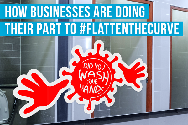 How Businesses Are Doing Helping #FlattenTheCurve