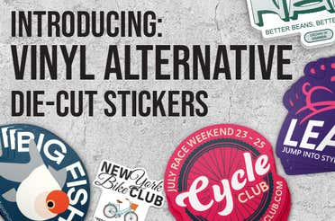 Introducing: Vinyl Alternative Die-Cut Stickers