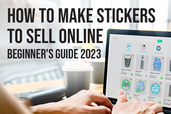 How to make a vinyl sticker decal to sell!: Making Money with Your