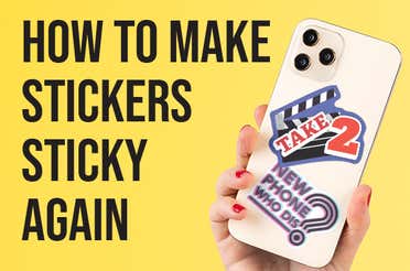 How to Make Stickers Sticky Again (Quick Tips)