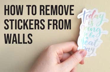 How to Remove Stickers From Walls Without Damaging Paint