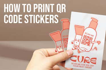 How to Print QR Code Stickers