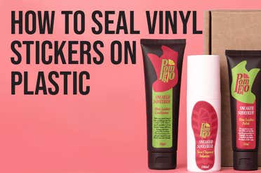 How to Seal Vinyl Stickers on Plastic