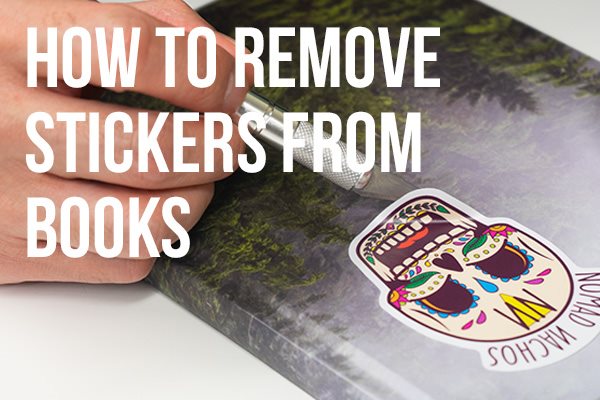 How to Remove Stickers From Books