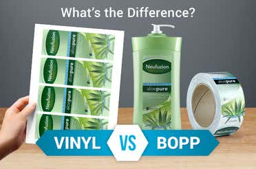 Removable Vinyl vs BOPP: What's the Difference?