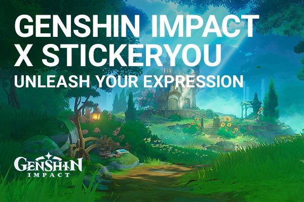 Genshin Impact x StickerYou Collaboration
