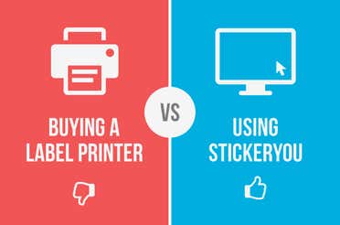 Buying a Label Printer vs Using StickerYou | StickerYou Blog