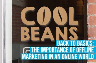 offline marketing - vinyl text