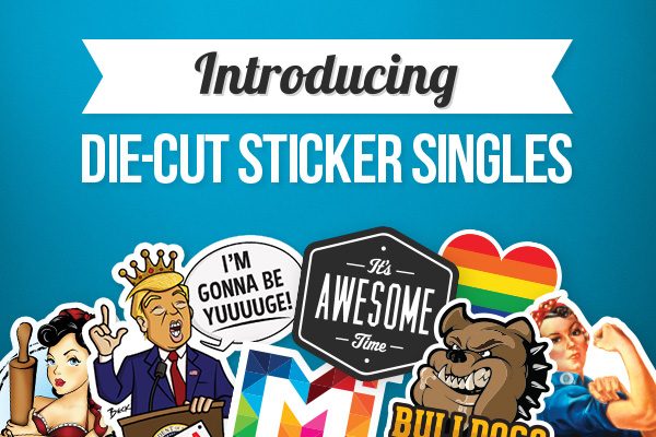 Die-Cut Sticker Singles