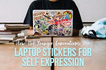How The Younger Generations Use Laptop Stickers