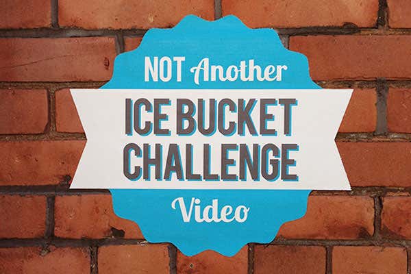 Ice Bucket Challenge StickerYou Style