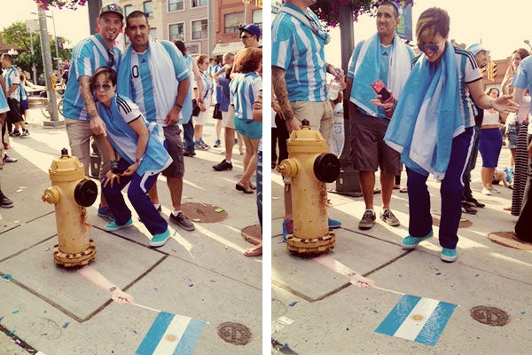 World Cup Street Decals