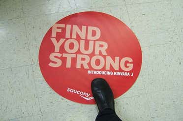 Foot on a Floor Decal